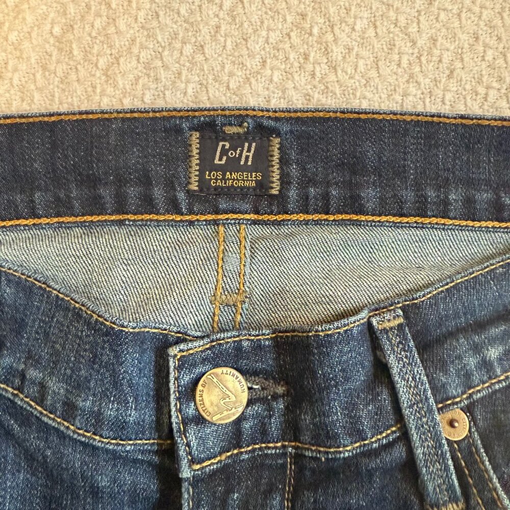 Citizens of Humanity Ava Low Rise Straight Leg Jeans Dark Wash 28 EUC - Picture 3 of 11